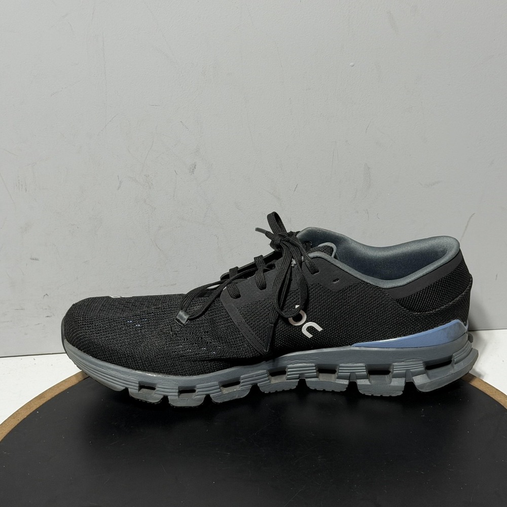 On Cloud X Shoes Mens Size 11 Black Mesh Running Cushioned Sneakers Athletic - Picture 7 of 12